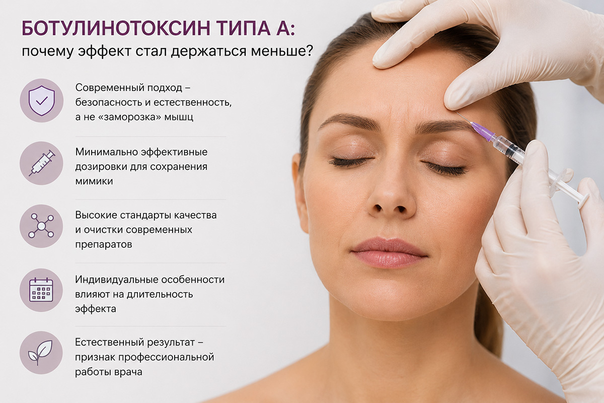 Почему ботокс стал держаться меньше? Правда, о которой редко говорят
